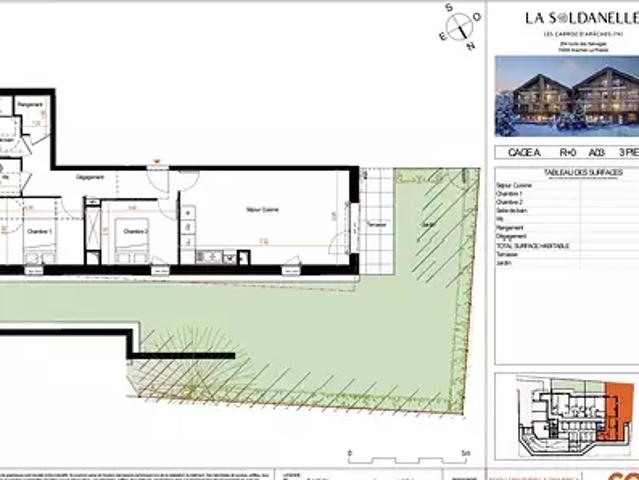 Appartement vente à Bonneville, Arâches
