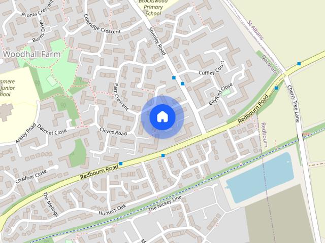 Apartment for rent in Woodhall Farm, Pouchen End