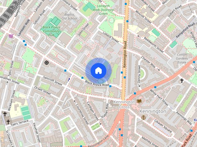 Apartment for rent in Kennington, Greater London