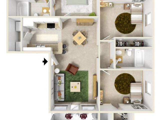 Apartment for rent in Ark
