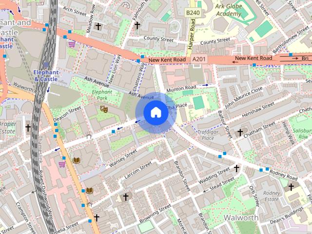 Apartment for rent in Walworth, Greater London
