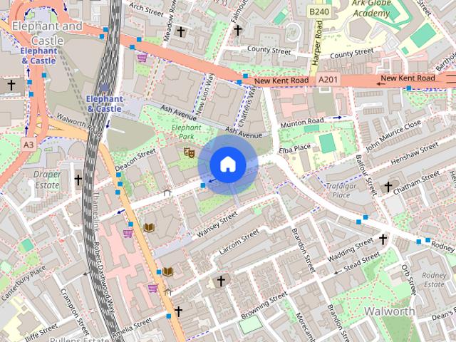 Apartment for rent in Walworth, Greater London