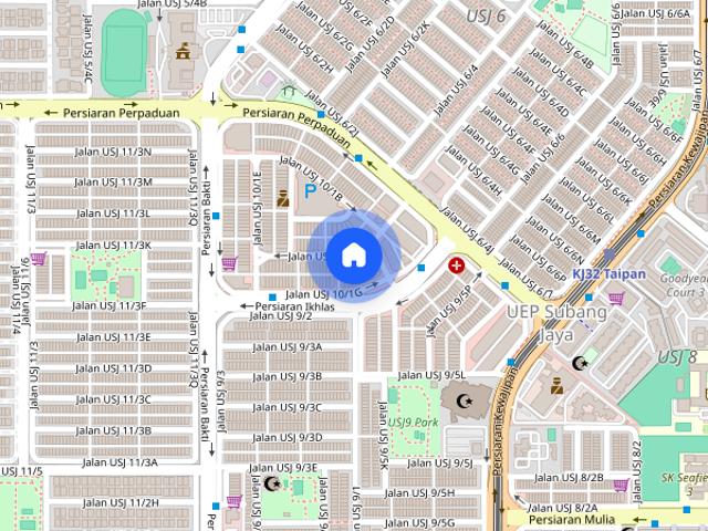 Apartment for rent in Petaling, Subang Jaya