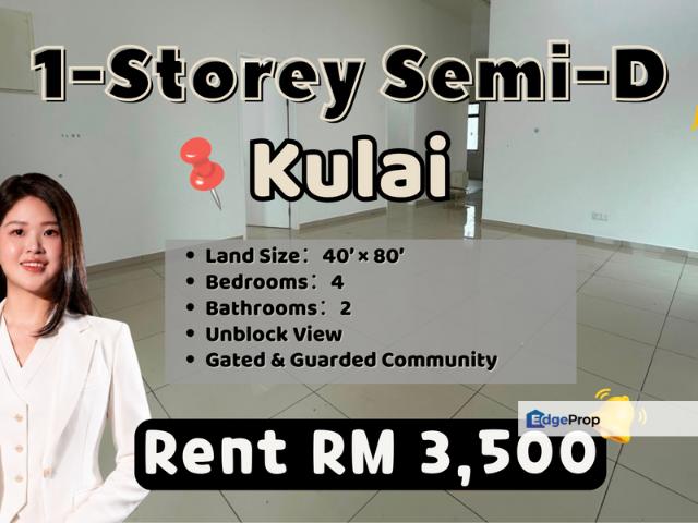 House for rent in Kulai, Johor