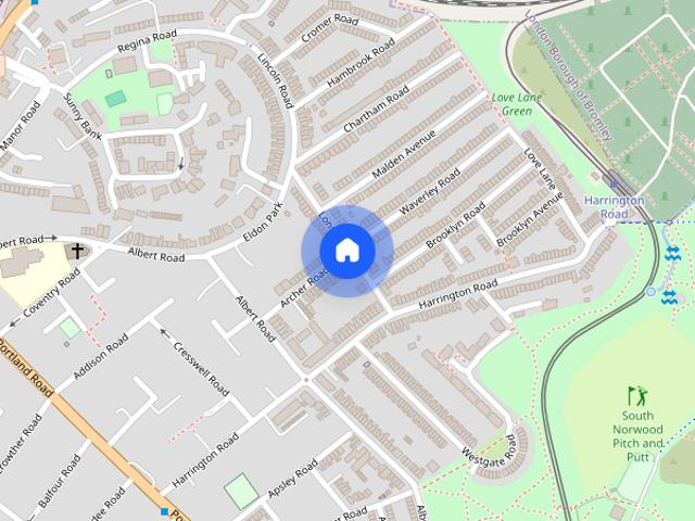 House for rent in London Borough of Croydon, Greater London