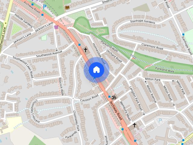 Apartment for rent in Crouch End, Greater London