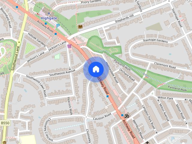 Apartment for rent in Shepherd's Hill, Cat Hill