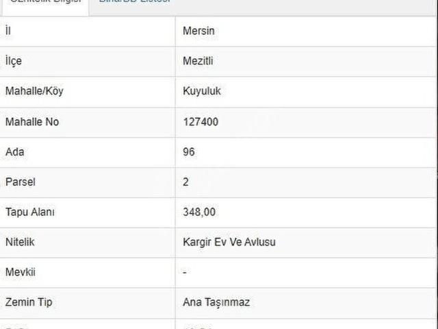 Mezitli, Mersin içerisinde satılık Arsa