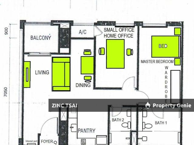 Serviced Residence for rent in Country Heights Damansara, Kuala Lumpur