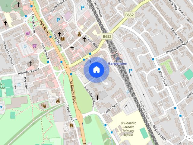 Apartment for rent in Hatching Green, Five Acres