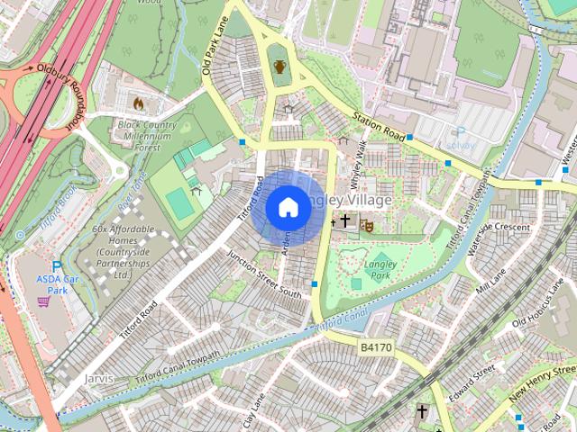 House for rent in Langley Village, West Midlands
