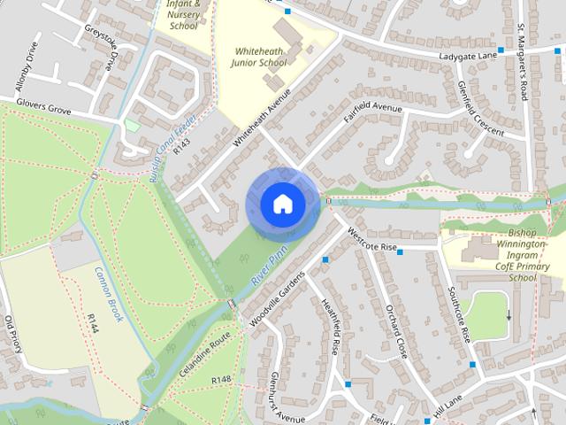 House for rent in Ruislip, London Borough of Hillingdon
