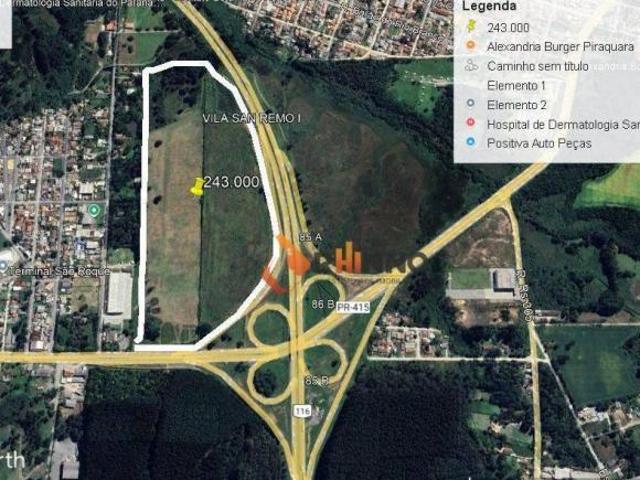 Terreno venda em Região Geográfica Imediata de Curitiba, Região Metropolitana de Curitiba