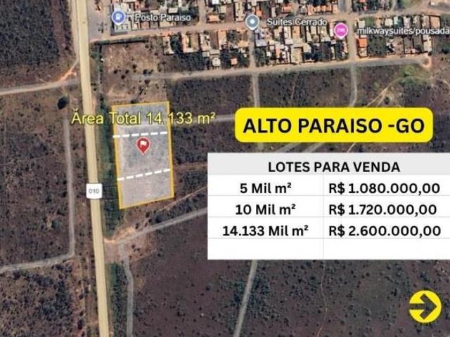 Terreno venda em Região Geográfica Imediata de Flores de Goiás, Alto Paraíso de Goiás