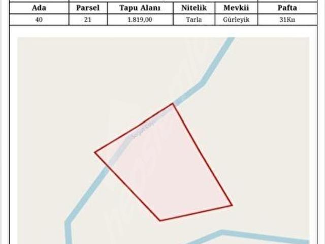 Dereboyu, Söğüt içerisinde satılık Arsa