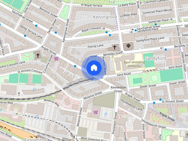 Apartment for rent in Cranstonhill, Glasgow