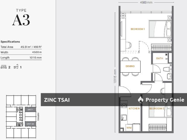 Serviced Residence for rent in Kampung Paya, Kuala Lumpur