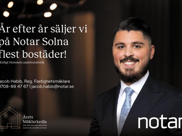 Bostadsrätt till salu i Solna, Stockholm