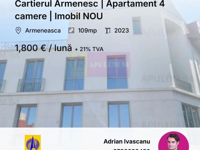 Apartament închirieri în Negustori, București