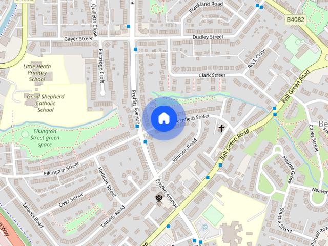 House for rent in Courthouse Green, West Midlands