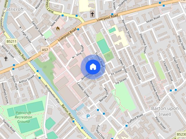 House for rent in Barton upon Irwell, Salford