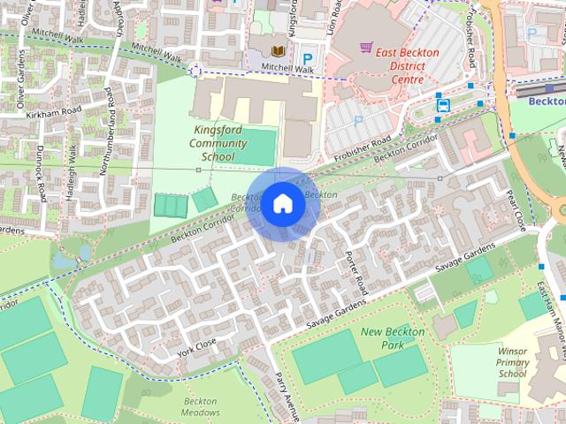 House for rent in South Beckton, Greater London