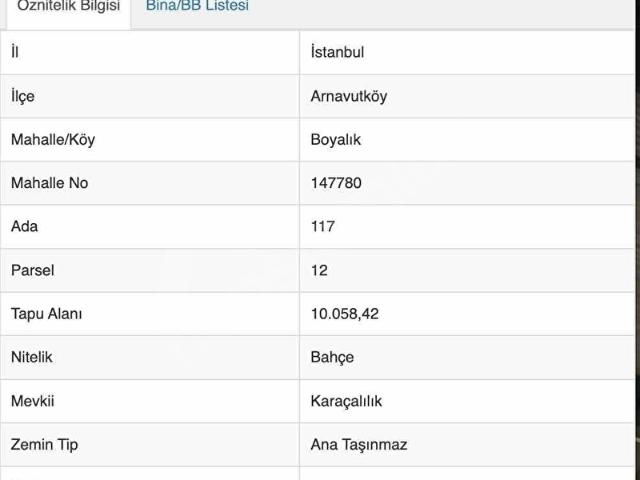 Arnavutköy, İstanbul içerisinde satılık Arsa