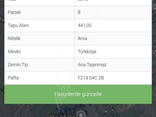Fatih Mahallesi, Arnavutköy içerisinde satılık Arsa