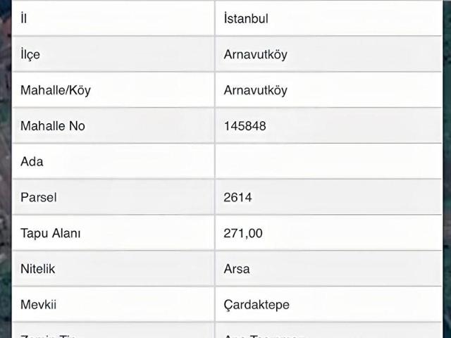 Arnavutköy, İstanbul içerisinde satılık Arsa