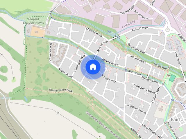 House for rent in Coldharbour, Fairford Leys