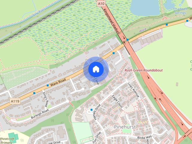 Apartment for rent in Hertford, Colliers End