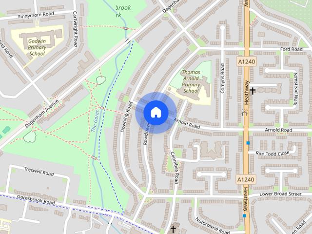 House for rent in London Borough of Barking and Dagenham, Greater London
