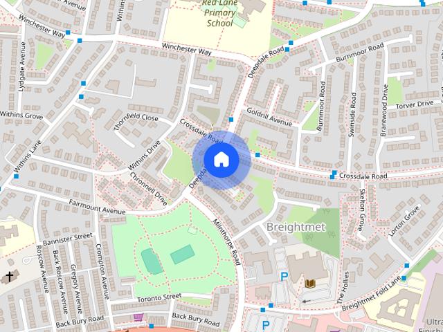 House for rent in Breightmet, Bolton