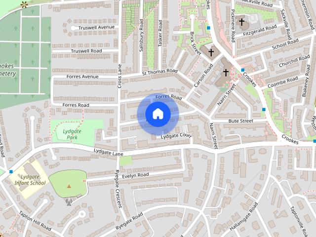 Room for rent in Crookes, South Yorkshire