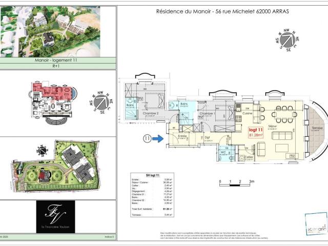 Appartement vente à Arras, Pas-de-Calais