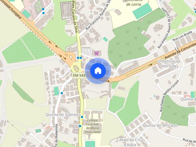 Apartamento alugar em Cruz d'Areia, Leiria