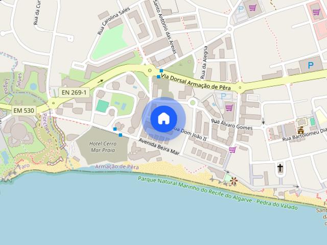 Apartamento alugar em Armação De Pêra, Faro
