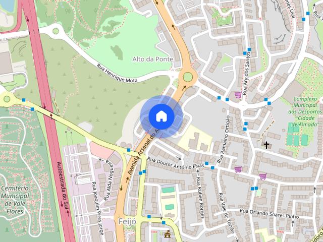 Apartamento alugar em Alto da Ponte, Almada