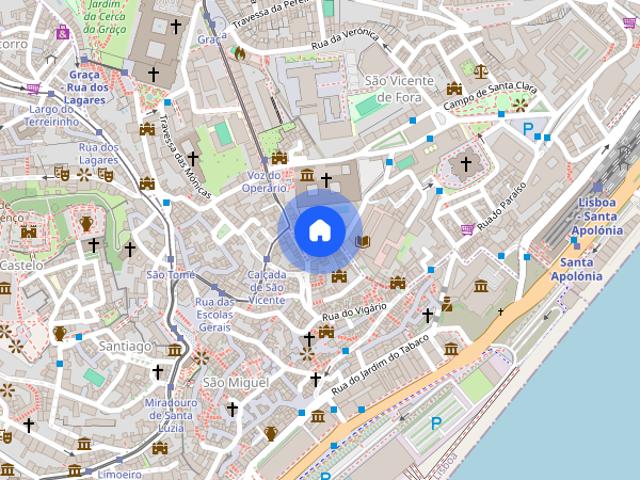 Apartamento alugar em São Vicente de Fora, Lisboa