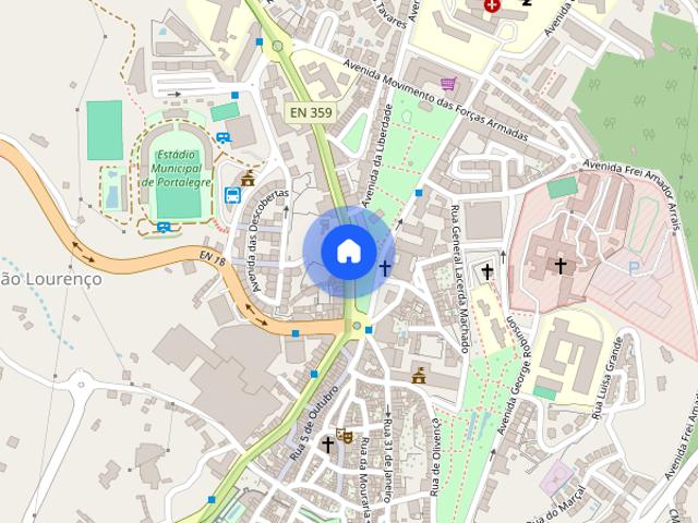 Apartamento alugar em Portalegre