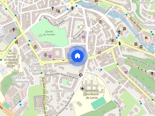 Apartamento alugar em Cruz d'Areia, Leiria