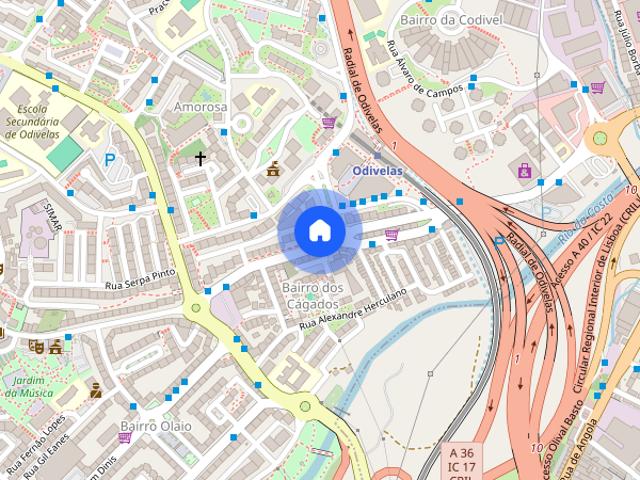 Quarto alugar em Bairro dos Cágados, Odivelas
