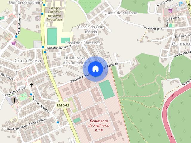 Apartamento alugar em Cruz d'Areia, Leiria