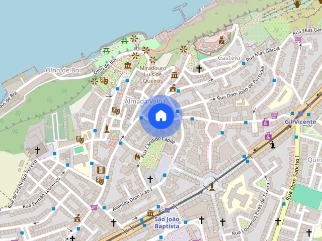 Quarto alugar em Ginjal, Almada