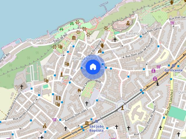 Quarto alugar em Ginjal, Almada