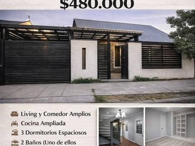 Casa en arriendo en Rengo, Libertador General Bernardo O'higgins