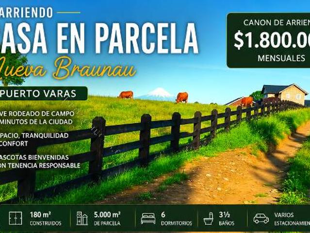 Casa en arriendo en Boca Bío-bío, Los Lagos