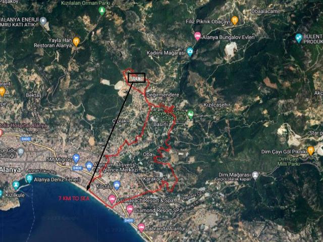 Alanya, Antalya içerisinde satılık Arsa
