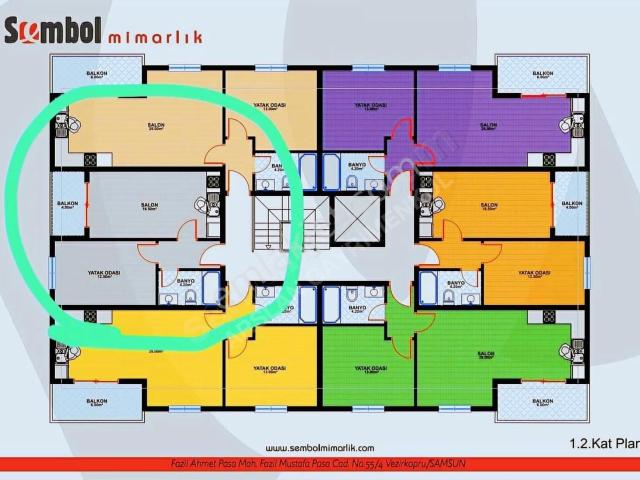 Vezirköprü, Samsun içerisinde satılık mülk