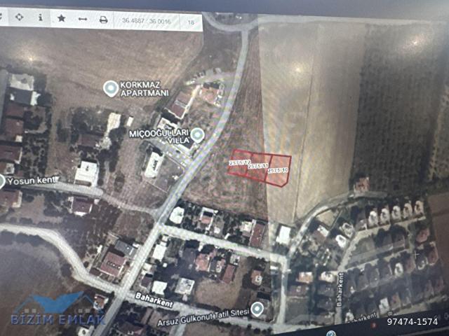 Hatay içerisinde satılık Arsa